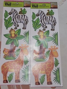 Safari Adventure Animal Wall Decals